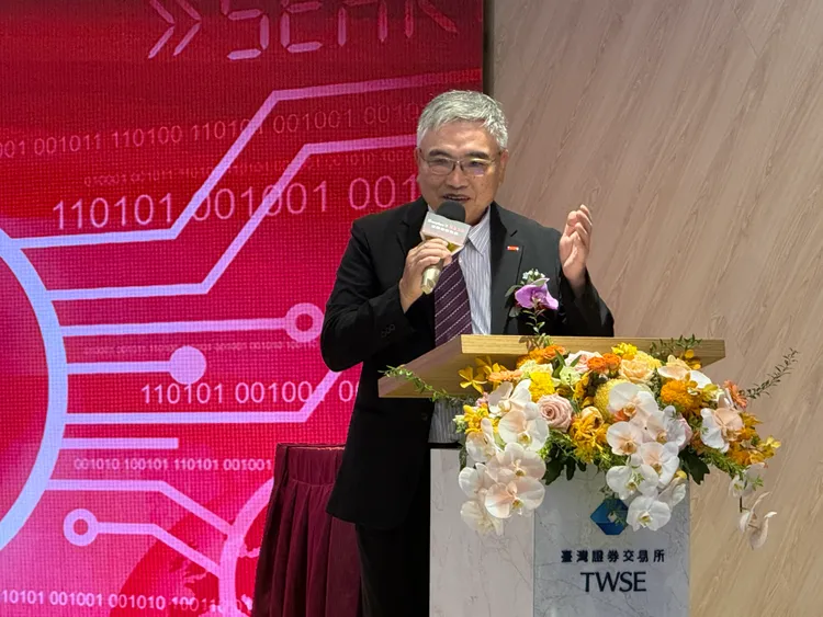 凌陽創新董事長黃洲杰。呂承哲攝