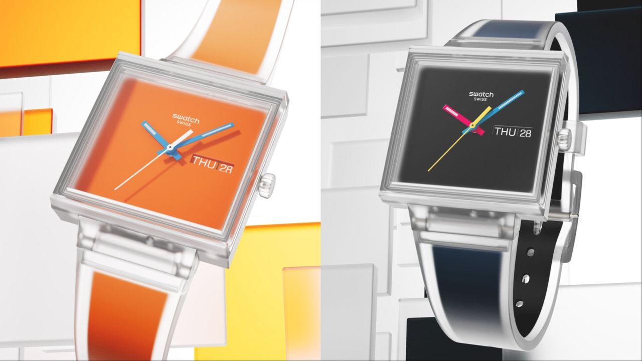 本周新錶|SWATCH新作好ㄉㄨㄞ 霧面方形果凍錶5色齊發