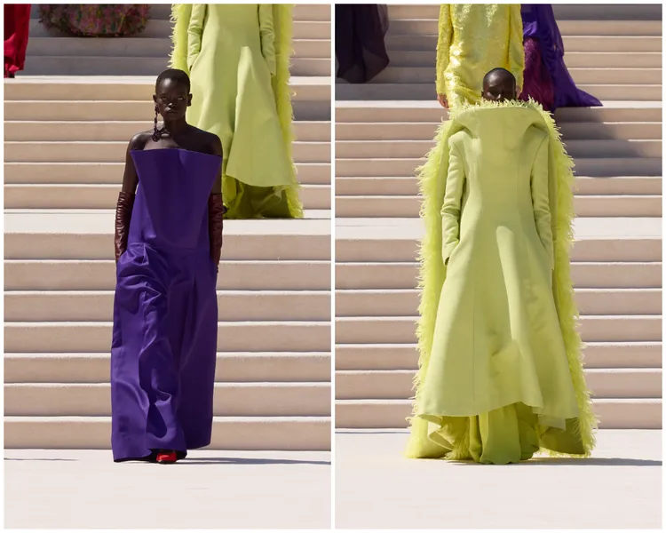 BALENCIAGA 2026秋冬高訂秀。品牌提供