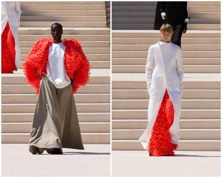 BALENCIAGA 2026秋冬高訂秀。品牌提供