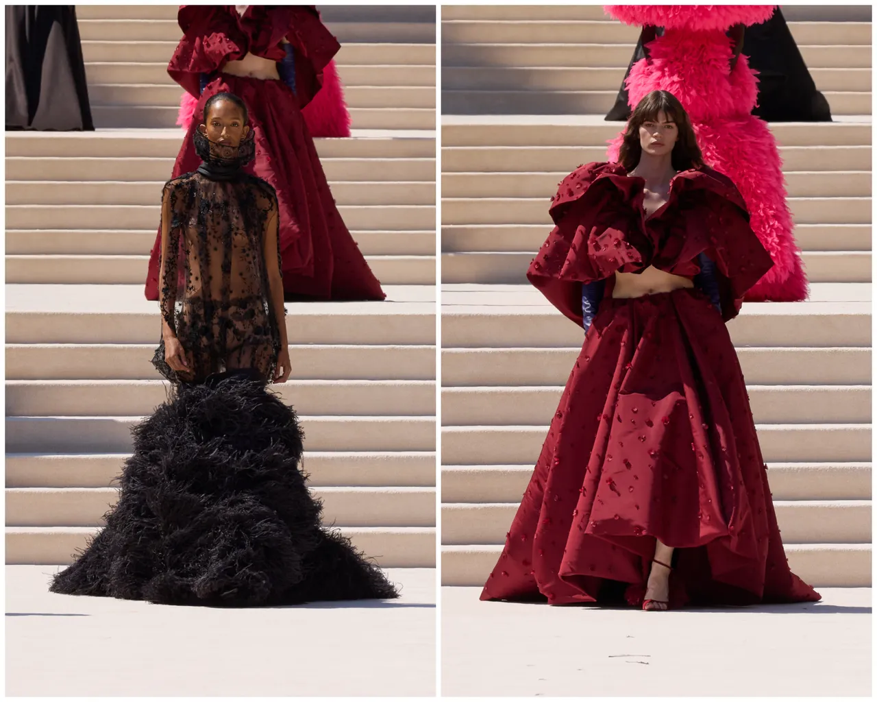 BALENCIAGA 2026秋冬高訂秀。品牌提供