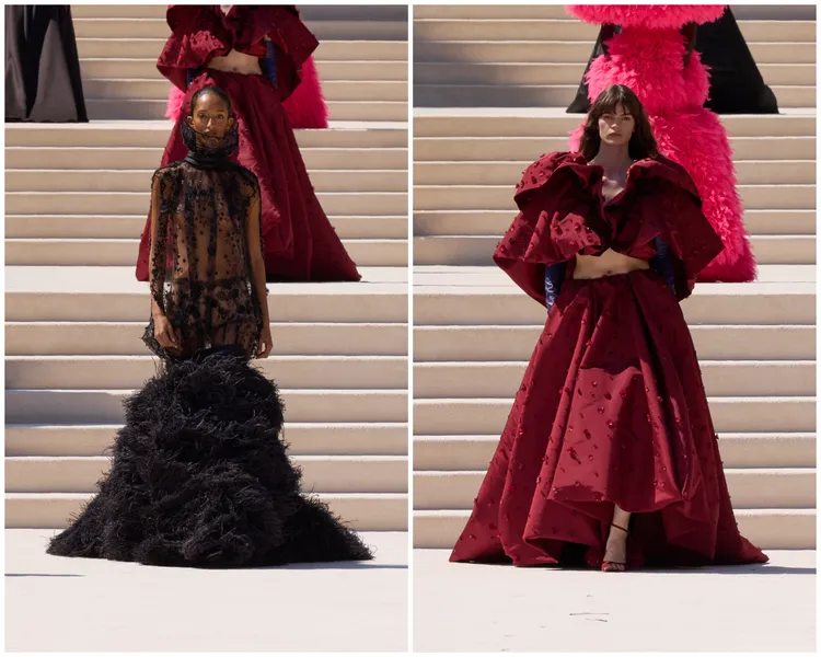 BALENCIAGA 2026秋冬高訂秀。品牌提供