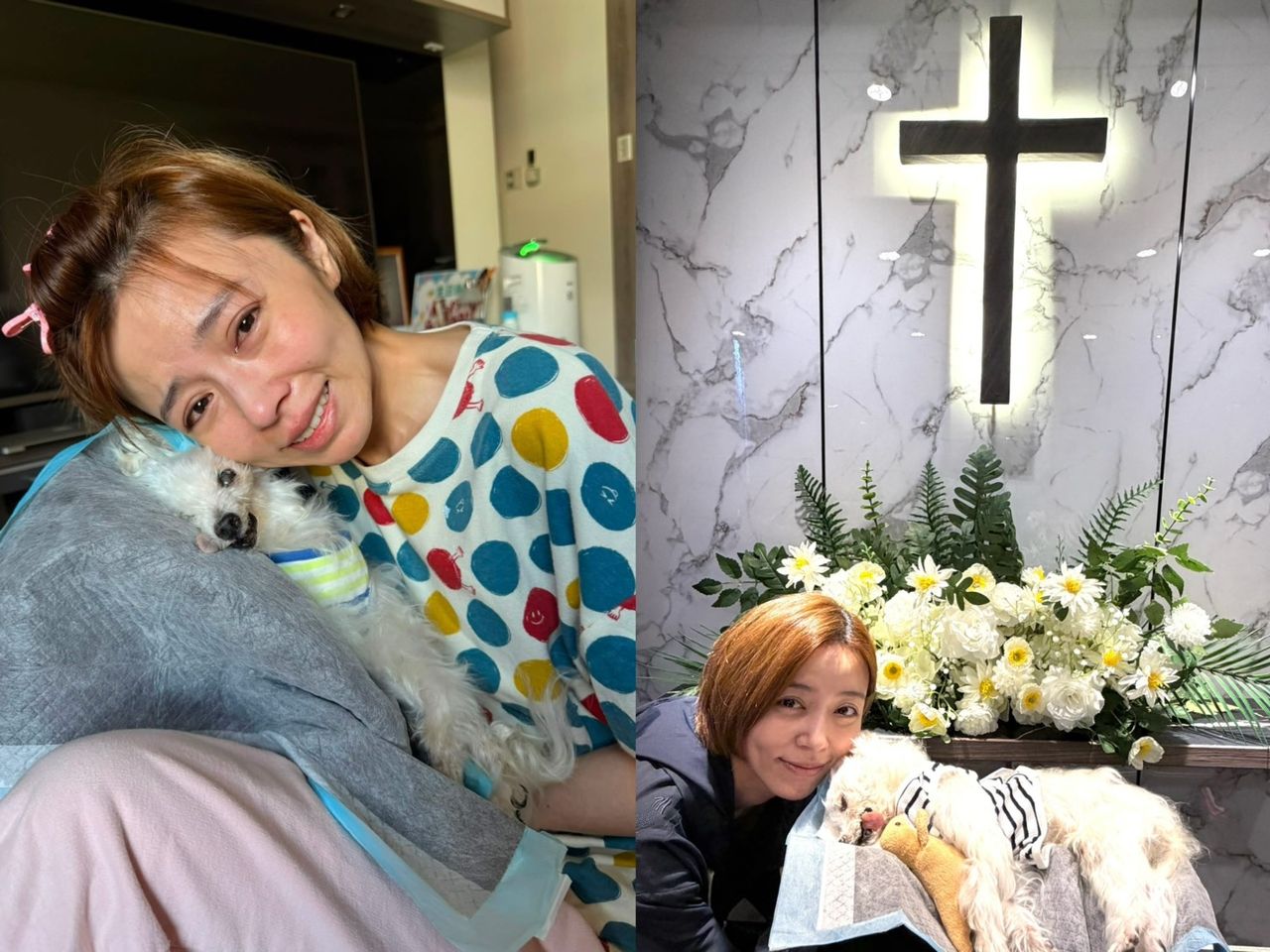 王瞳再慟失摯愛!淚謝「撐著自己陪我」 將把骨灰帶回家陪伴