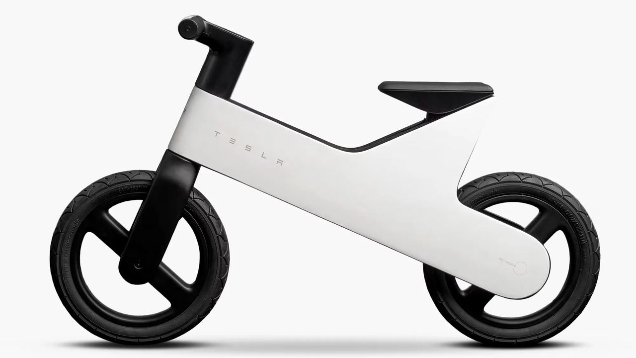 Tesla首款腳踏車竟是給小朋友 Balance Bike售價225美元上市即秒殺