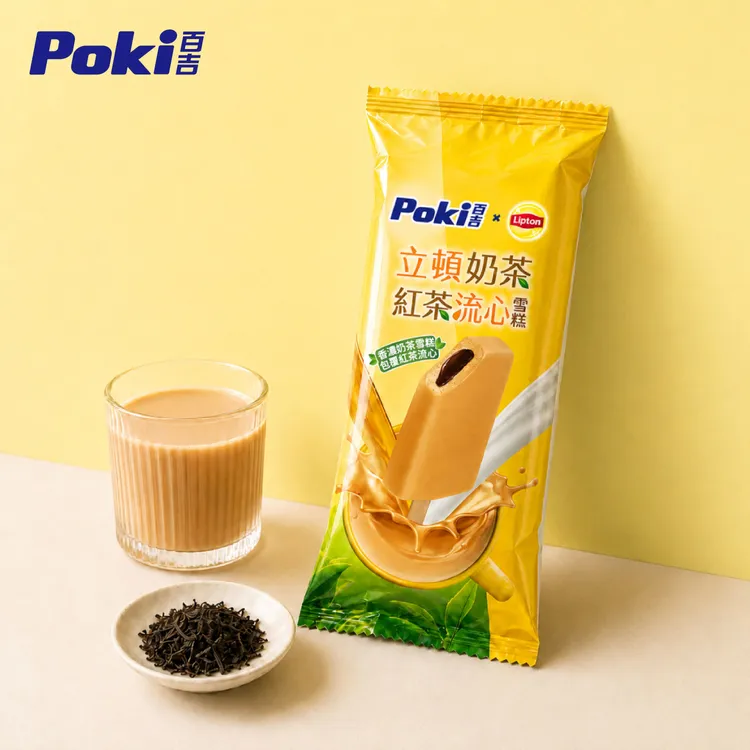 Poki百吉推出4款跨界聯名雪糕，成為年輕消費者討論的夏日話題。業者提供
