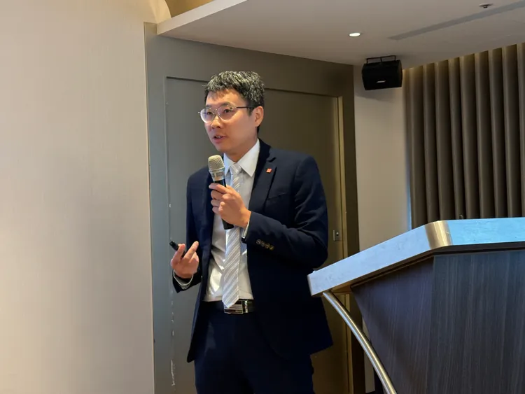 群益投信ETF及指數投資部經理人洪祥益。呂承哲攝