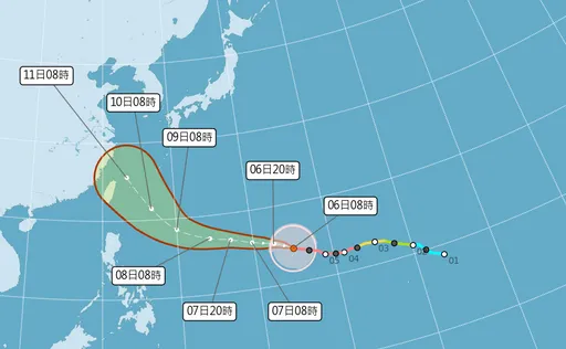 強颱巴威逼近！綠島蘭嶼船班8日午後全取消