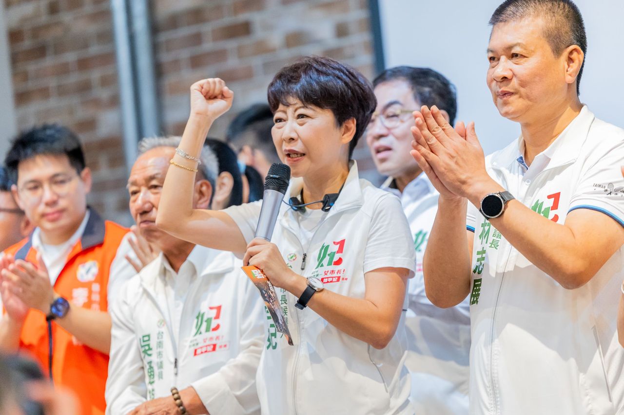 民進黨下台南講政策 阮昭雄、陳駿季接力挺農業