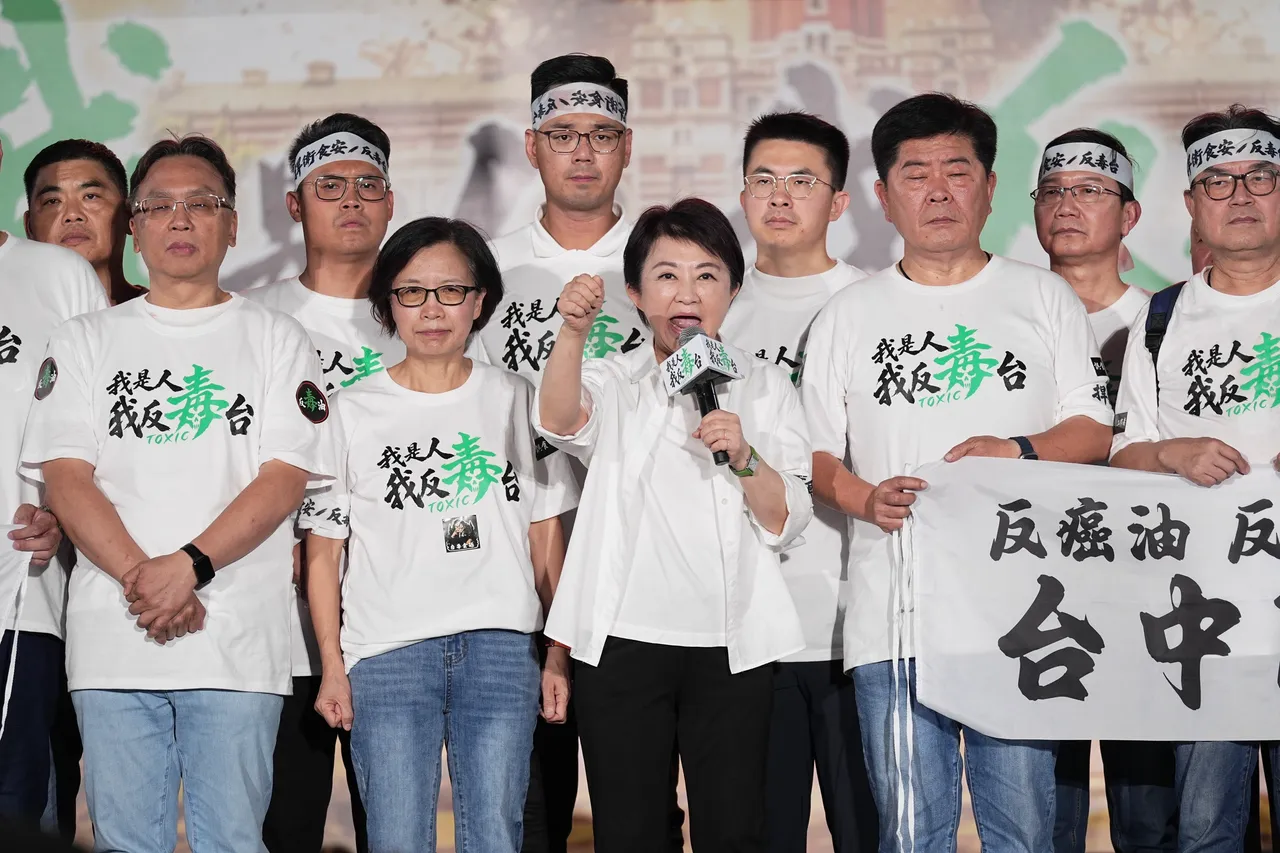 15萬人上凱道反毒油　盧秀燕轟「誰是門神」：賴清德出來！民進黨下台