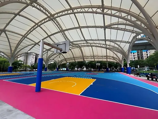 五股全新天幕籃球場啟用　暑假再加碼戲水、羽球場同步開放