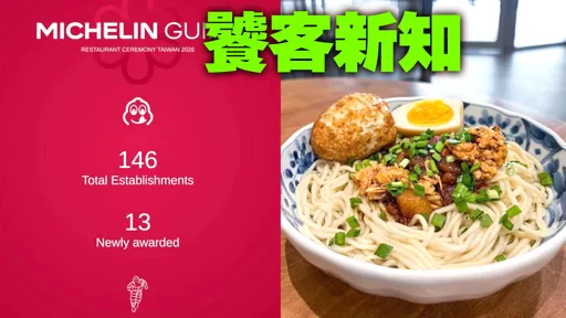 搶先米其林！必比登今曝13家新入選　羊肉鍋、新竹米粉上榜