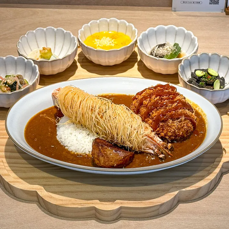 「武田咖哩」餐點。米其林提供