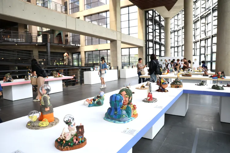 「2026全國兒少陶藝獎」101件作品陶博館展出，童趣想像飛向未來世界。館方提供