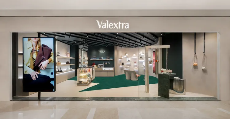 Valextra台中新光三越店煥新開幕。品牌提供