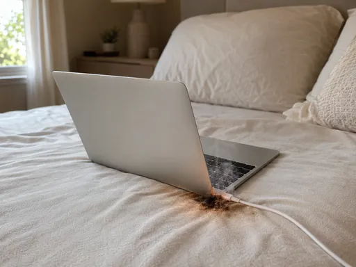 MacBook床上充電燒出大洞！蘋果示警3地方別用