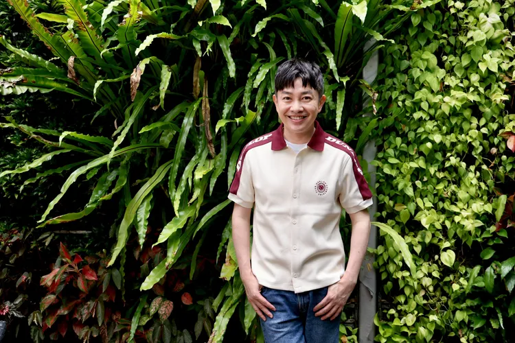 李明川生活相當充實。莊宗達攝