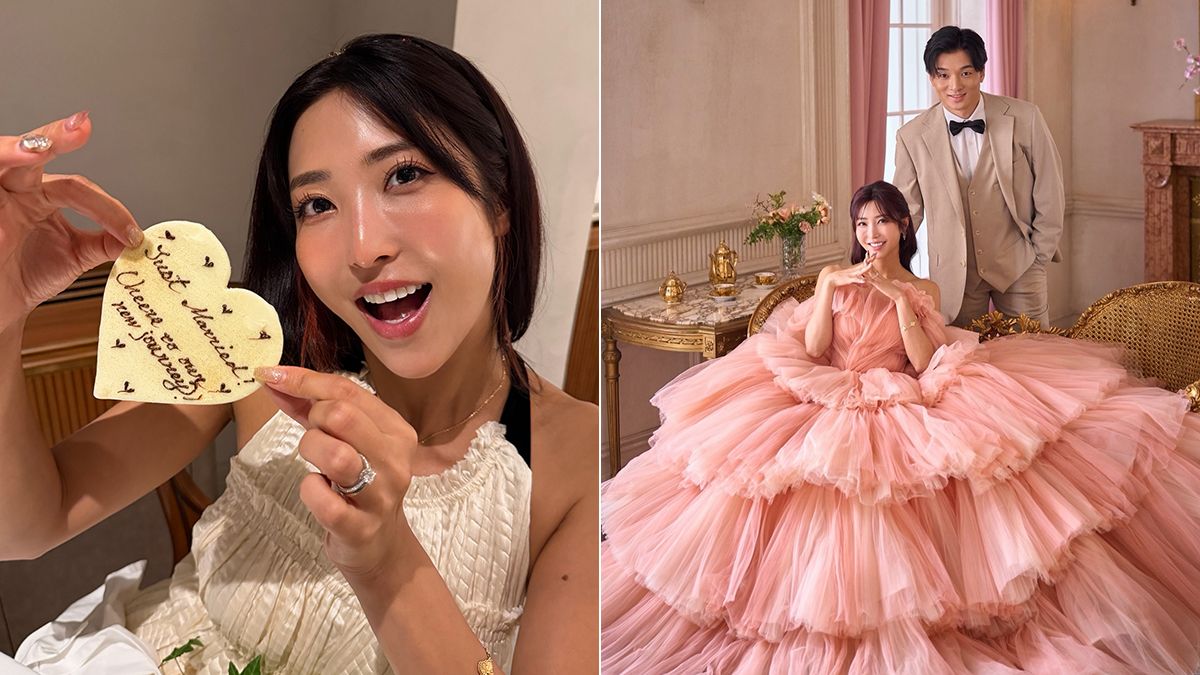 女優水川堇突曬婚紗照「我完售了」 比結婚更令達人驚訝是這件事