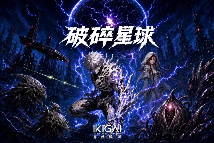 末世災難驚悚冒險鉅作《破碎星球》，以宏大世界觀震撼來襲，原創小說預計將於今年 12 月壓軸登場。 意起娛樂提供