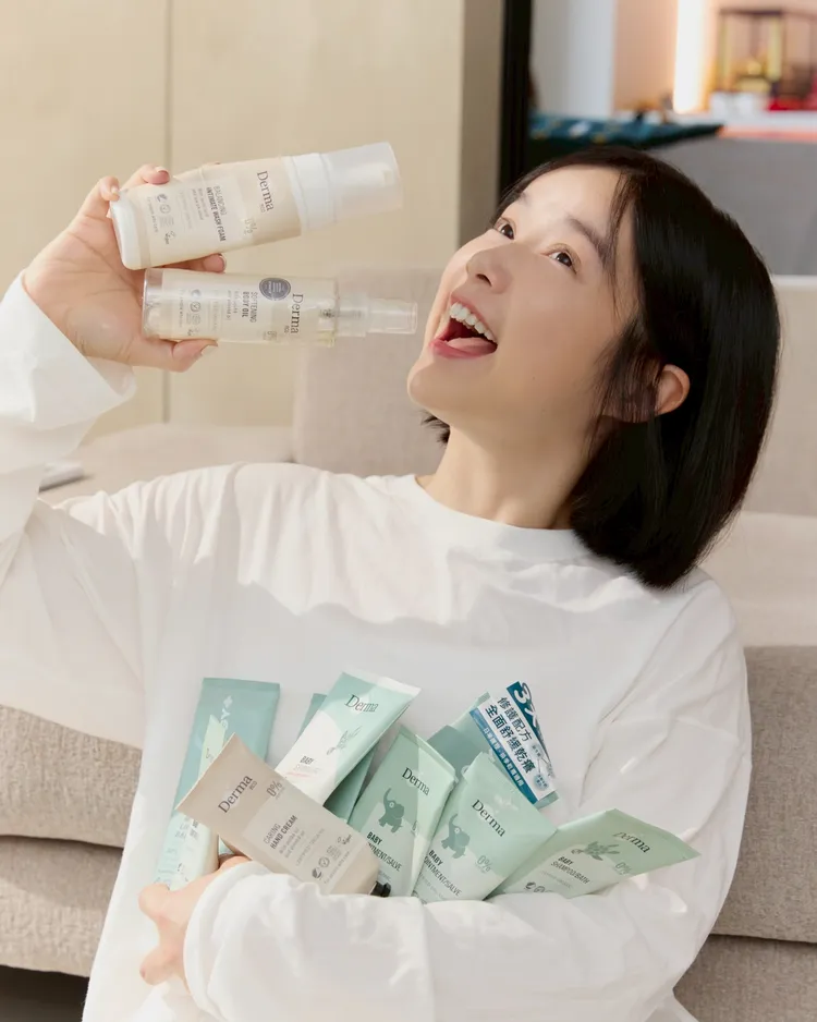 李佳穎秉持無香生活。品牌提供