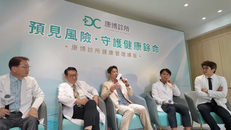 江宏恩分享身體現況。康博集團公關提供