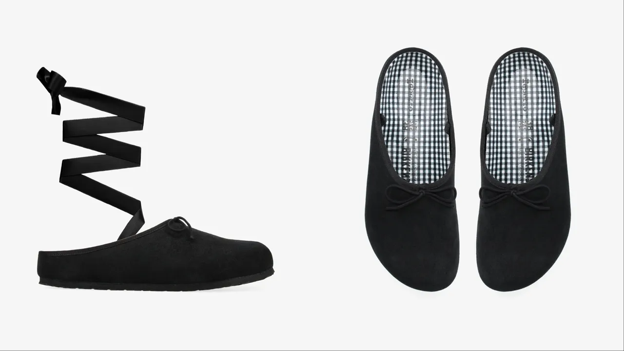 BIRKENSTOCK x Repetto聯名系列Opéra鞋型，1萬5780元。品牌提供