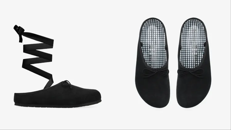BIRKENSTOCK x Repetto聯名系列Opéra鞋型，1萬5780元。品牌提供
