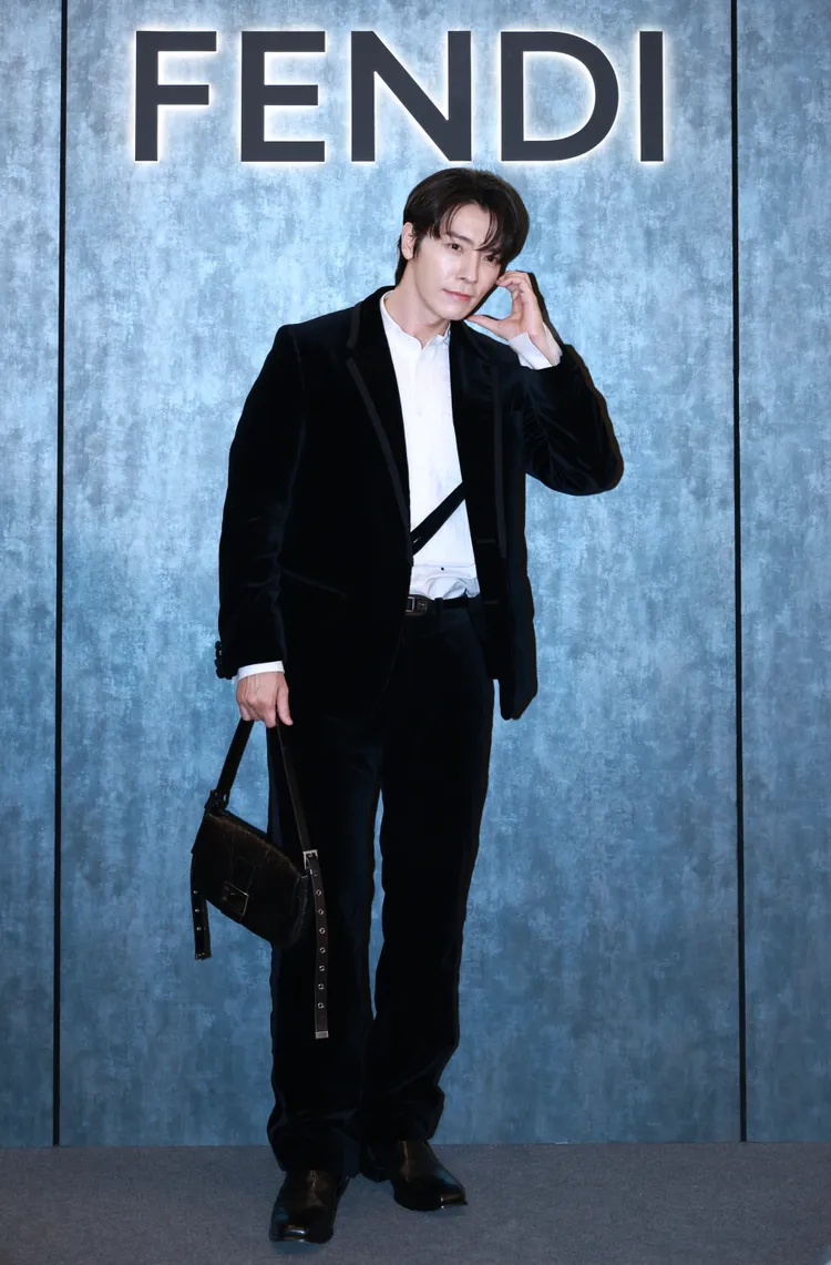 天團Super Junior成員東海出席FENDI新品發表酒會。彭欣偉攝