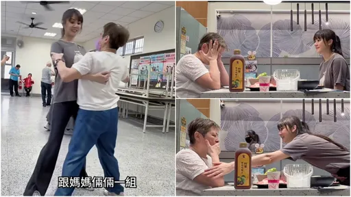 喪父3個月！林逸欣陪媽跳舞吃鍋　店員1舉動讓眼淚潰堤