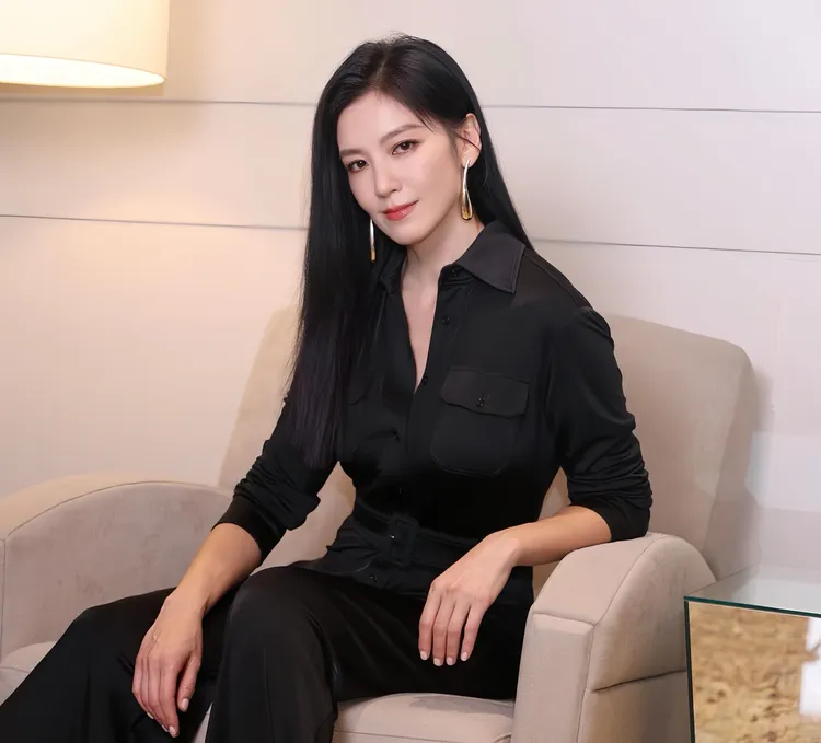林熙蕾婚後有了一些領悟。喜鵲娛樂提供
