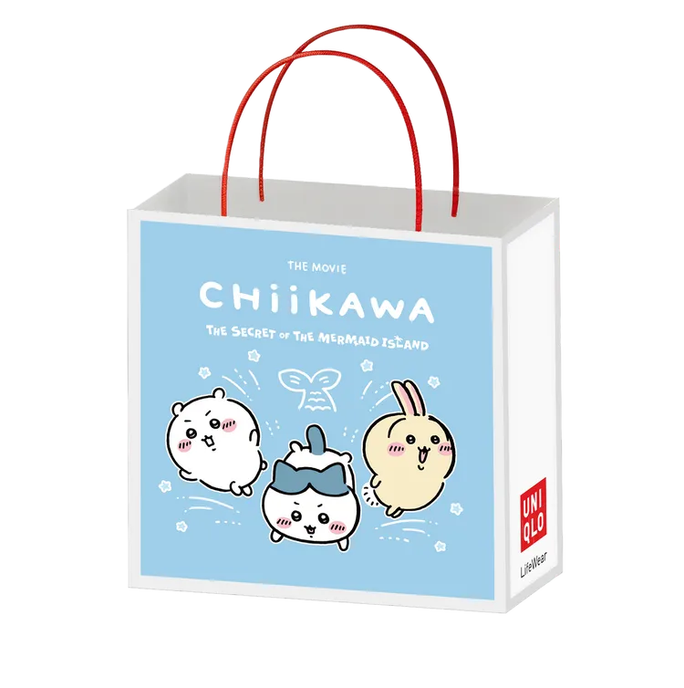 只要入手CHIIKAWA系列商品，即可獲得CHIIKAWA紙袋。品牌提供
