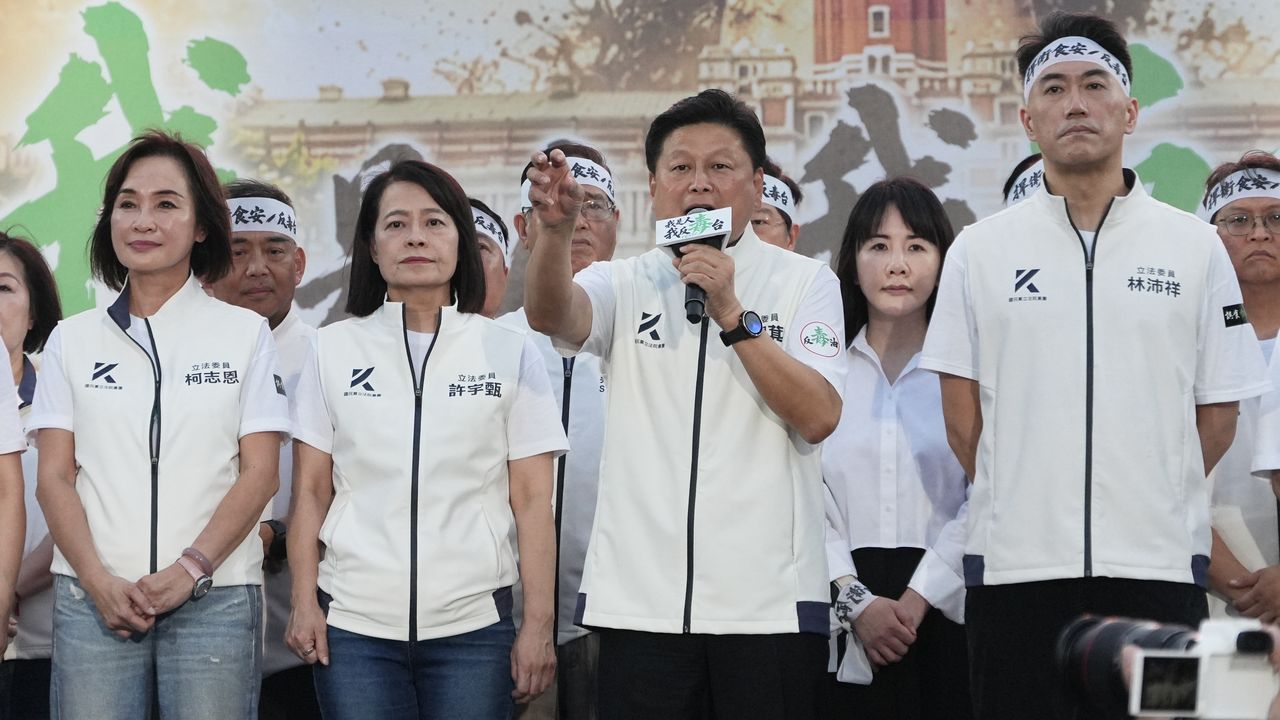 傅崐萁凱道高喊「現場超過100萬人」 柯志恩表現超有趣