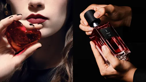 YSL「熾心紅石」新香致敬秀場傳奇珠寶　金屬醛香x紅琥珀碰撞性感新高度