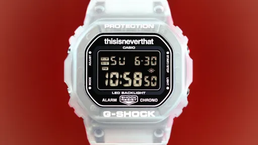 本周新錶｜G-SHOCK聯名thisisneverthat　半透明黑白錶好有美式復古感