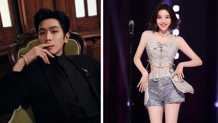 張若昀先前轉發老婆唐藝昕上《浪姐7》的唱跳直拍，翻攝2人微博

