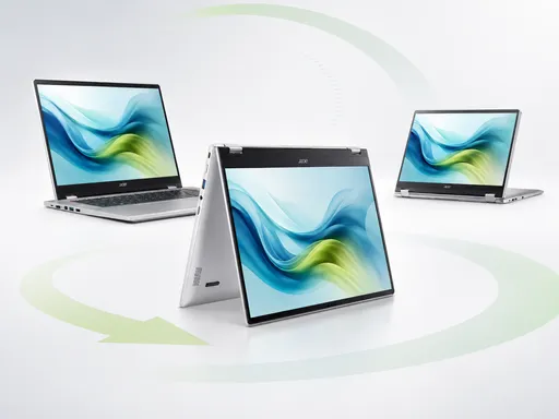 宏碁Aspire Spin翻轉筆電開賣　一機四用、售價3.19萬元起