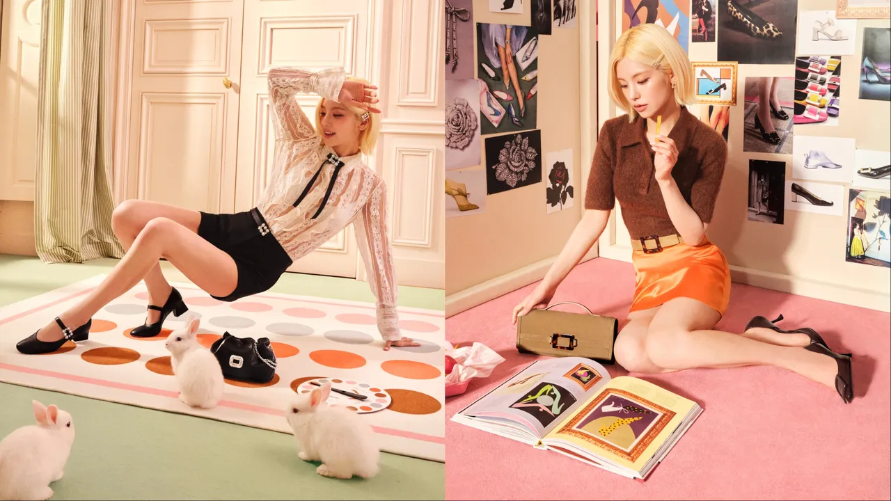 禮志拍攝ROGER VIVIER 2026早秋廣告。品牌提供