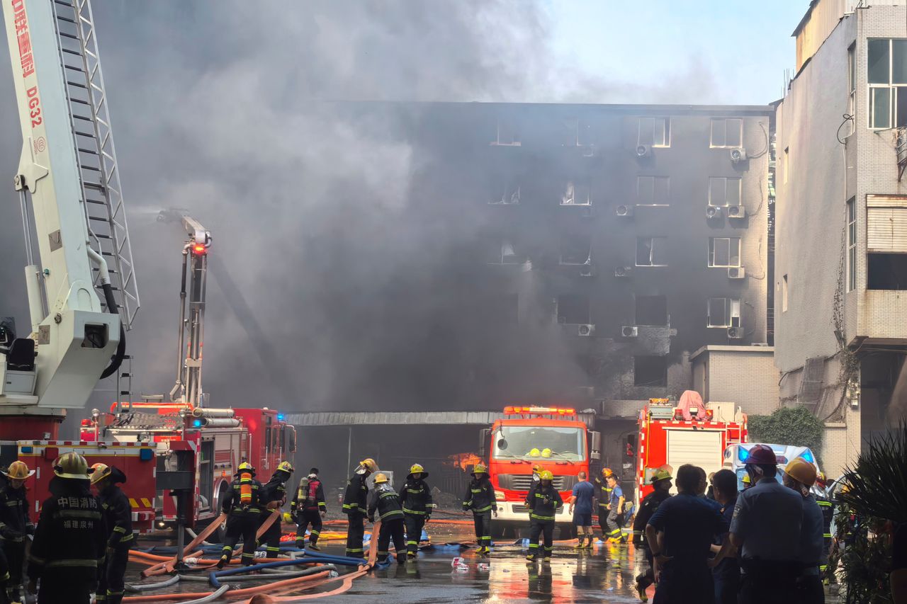 燒死還是摔死?最終身影曝 福建鞋廠惡火28死驚動習近平