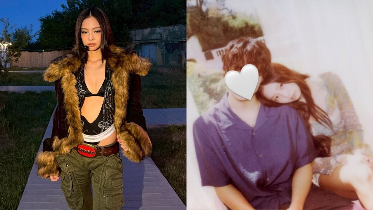 Jennie突PO情侶親密照!「甜靠神祕男肩膀」愛心貼圖放閃