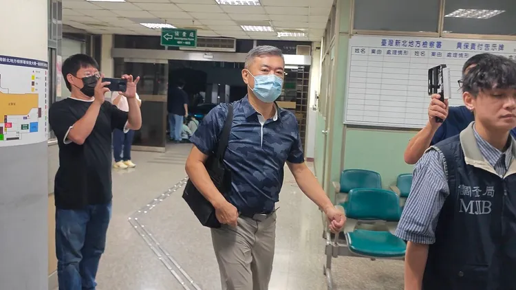 新北市消防局專門委員尚少華。經檢察官複訊後嘿獲諭令50萬元交保。讀者提供