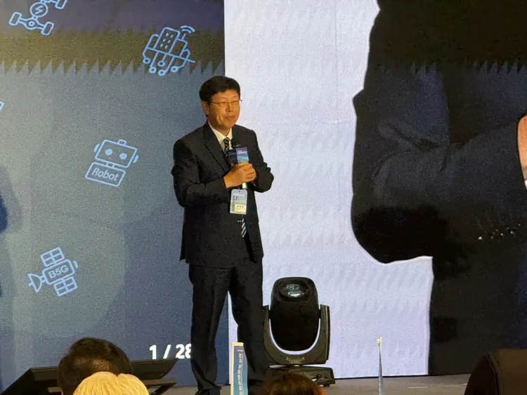 鴻海（2317）科技集團董事長劉揚偉。呂承哲攝