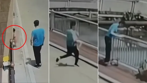 恐怖！女童路上閒晃「被強抱扔河裡」　尾行犯案兇手竟是她家人