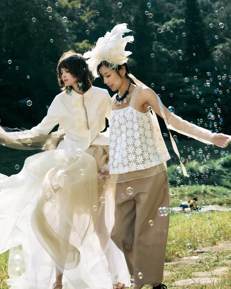 ISABELLE WEN 2026春夏系列《Butterfly & Carousel（蝴蝶與旋轉木馬）》。翻攝ISABELLE WEN IG