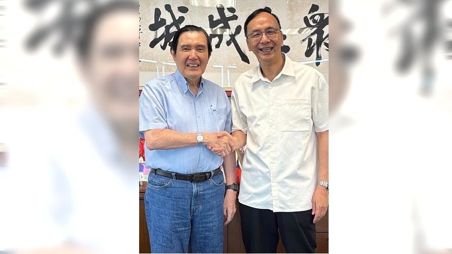 朱立倫探望馬英九送生日祝福 曝他現況:聊天愉快、精神不錯