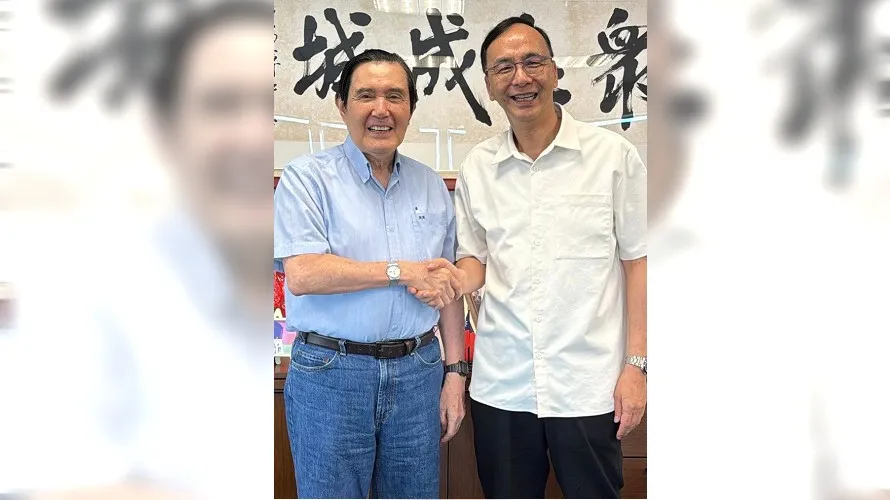 朱立倫探望馬英九送生日祝福　曝他現況：聊天愉快、精神不錯
