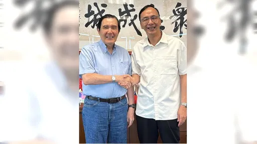 朱立倫探望馬英九送生日祝福　曝他現況：聊天愉快、精神不錯