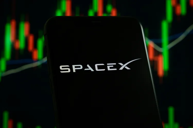 SpaceX掛牌上市逾1個月，股價跌破發行價。路透