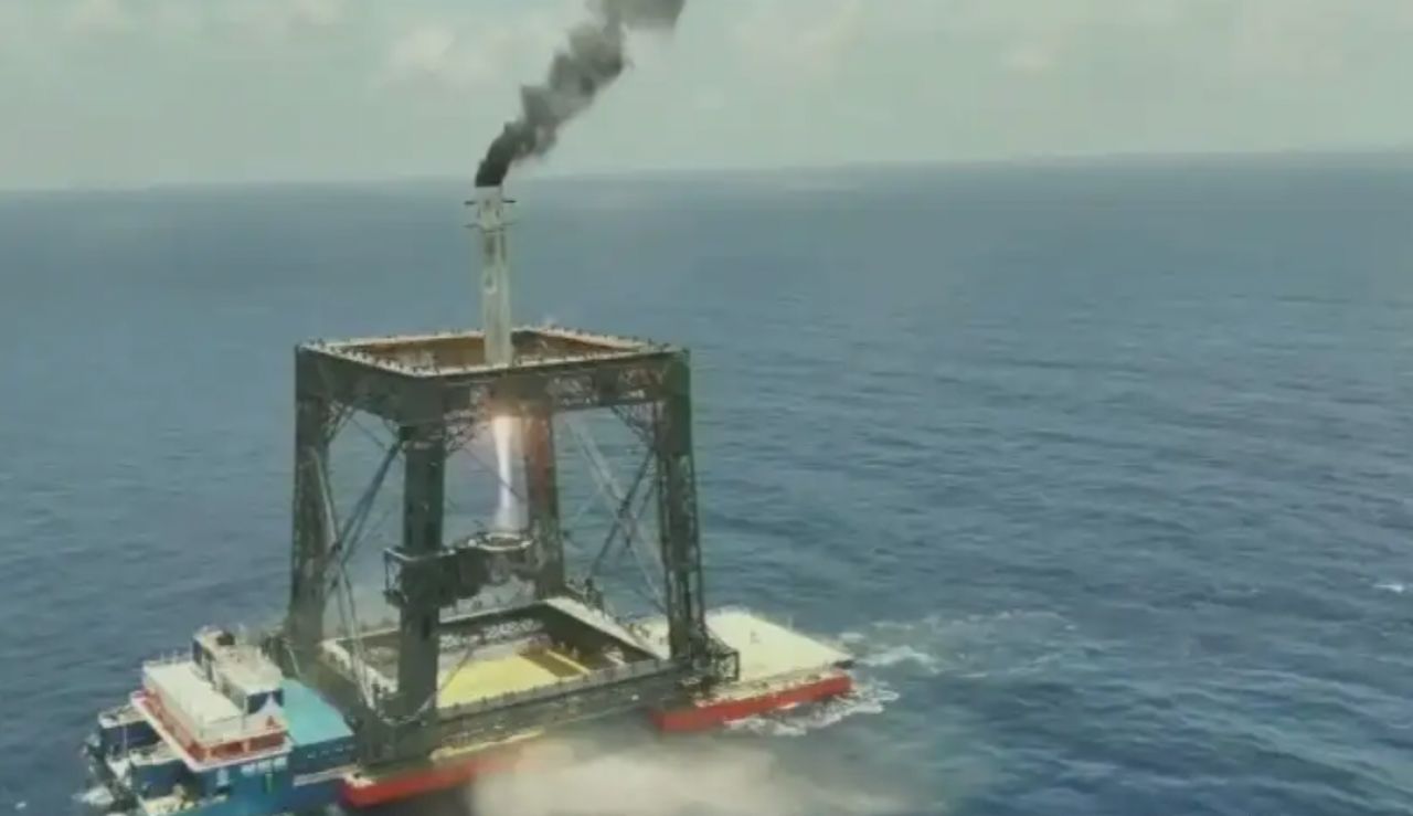 馬斯克小心!中國回收火箭測試成功 怪招「捕捉」模式曝光