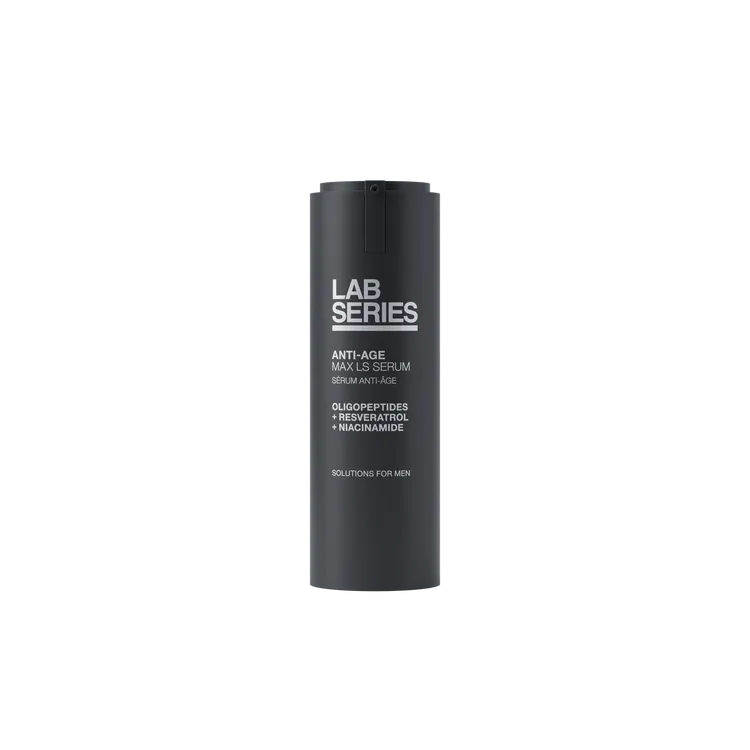 LAB SERIES鈦金能量緊緻精華，27ml／3420元。品牌提供