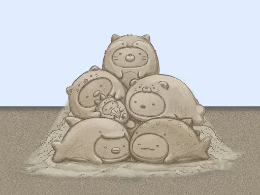 拉拉熊、角落小夥伴齊聚八里　城市沙雕展8月登場！16座主題沙雕免費看