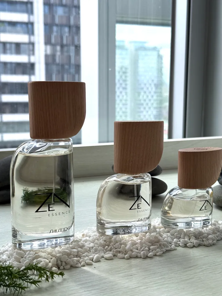 資生堂ZEN入禪之境淡香精，30ml／2700元、50ml／3800元、100ml／5200元。張家玲攝